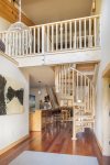 Entry Way with Staircase to Loft